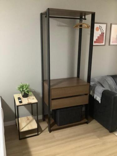 Katil atau katil-katil dalam bilik di Apartamento Studio 51