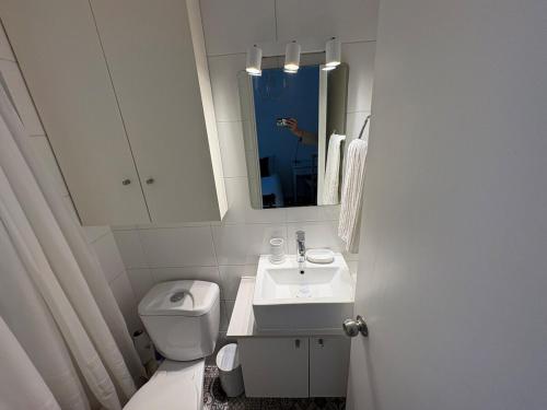 Et badeværelse på Las Condes familiar Deluxe