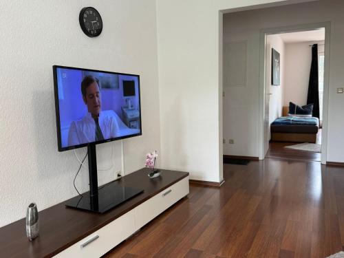 Televisyen dan/atau pusat hiburan di Apartment am Domplatz