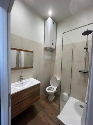 Ένα μπάνιο στο Studio Le Mitterrand - city center