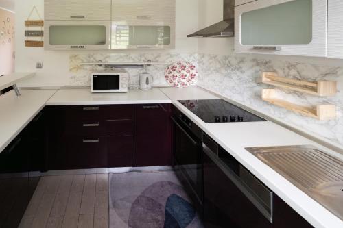 Dapur atau dapur kecil di Hiša pod Veliko planino