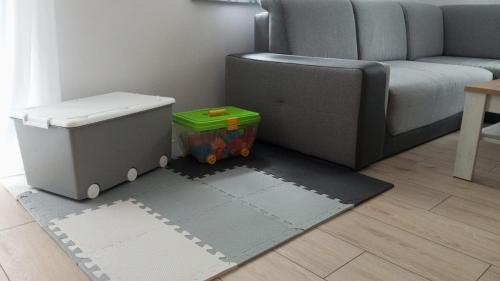 Ruang duduk di Dom Białka Zdrój