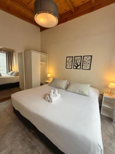 Letto o letti in una camera di Los Amancays 2
