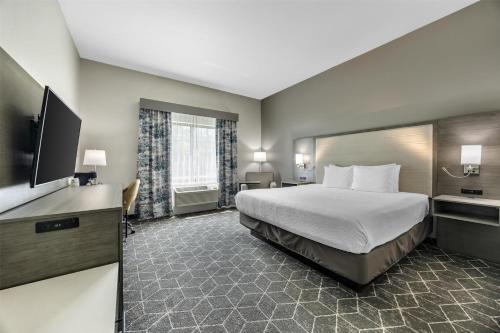 Ένα ή περισσότερα κρεβάτια σε δωμάτιο στο Best Western Plus Lawrenceburg