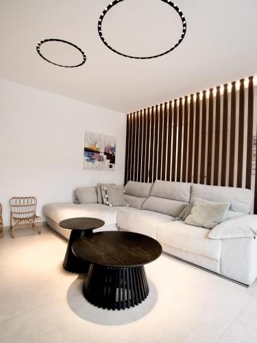 Ruang duduk di Stunning Design Villa with large private Pool 30sqm