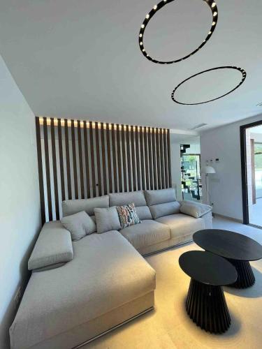 Ruang duduk di Stunning Design Villa with large private Pool 30sqm