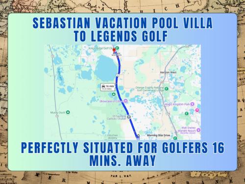 Screened pool & spa resort access near Disney photo 74