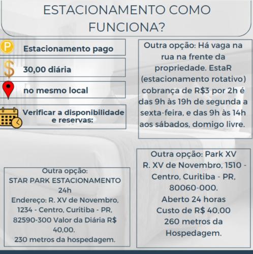 クリチバにあるHospedagem Central Curitiba - O seu lar longe de casaのギャラリーの写真