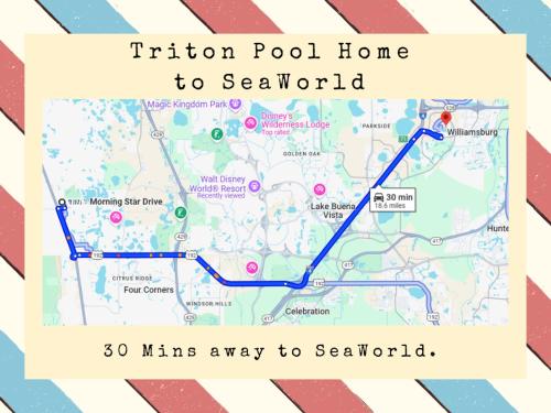 Pool, spa & game room near theme parks photo 25