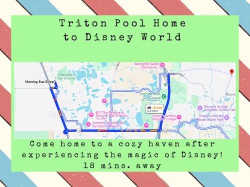 Pool, spa & game room near theme parks photo 47