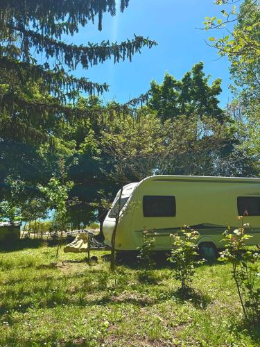 Zahrada ubytování Autocamp Otesevo