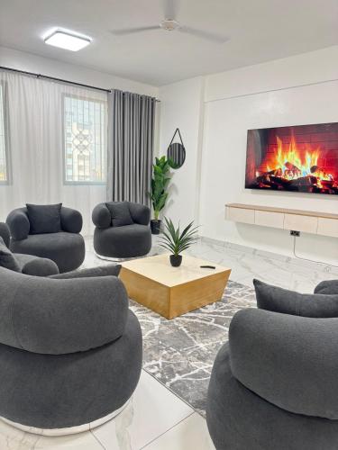 Gallery image of SkyViewCity Penthouse, Ac & lift in Mombasa