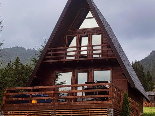 Een algemene foto van de bergen of uitzicht op de bergen vanuit het vakantiehuis