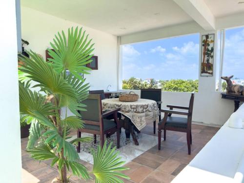 Μπαλκόνι ή βεράντα στο Suite Gaby con acceso a la playa