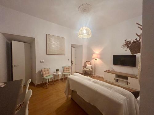 Postel nebo postele na pokoji v ubytování Casa titamari