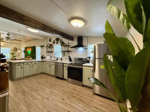 Køkken eller tekøkken på Tampa Jungalow- Pool Oasis