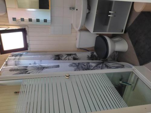 Ένα μπάνιο στο Chalet Prestige avec Terrasse - API-1-52-411