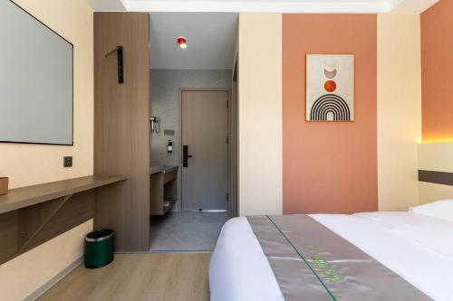 Katil atau katil-katil dalam bilik di Chengyu Jiaying Hostel