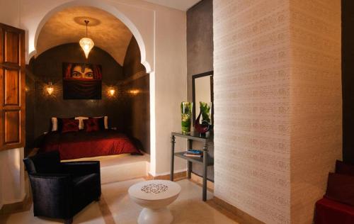 Koupelna v ubytování Riad Chayma Marrakech