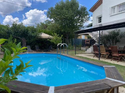 La Villa Milo - Maison de vacances 6personnes #Clim #Piscine #CitéeMédiévale