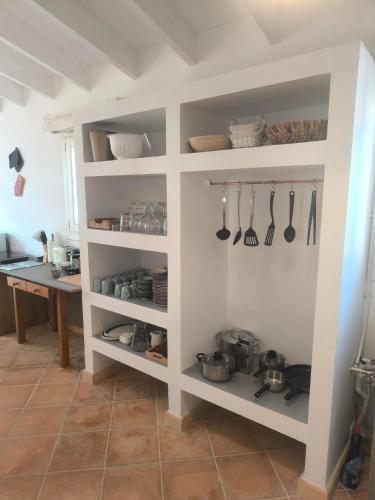 Dapur atau dapur kecil di Finca Son Miranda -LA Organic