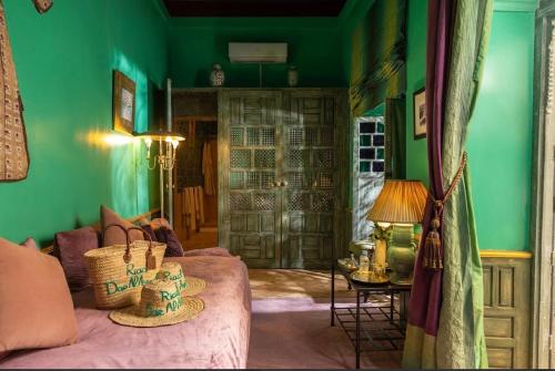 Riad Dar Al Assadにあるシーティングエリア