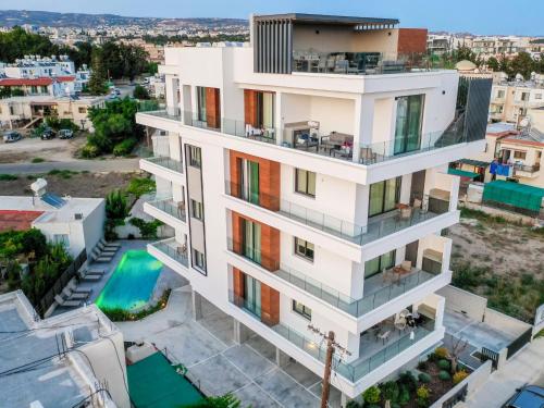 Budova, kde se apartmán nachází