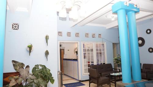 Χώρος καθιστικού στο Jazz Room Kampung Inggris Syariah