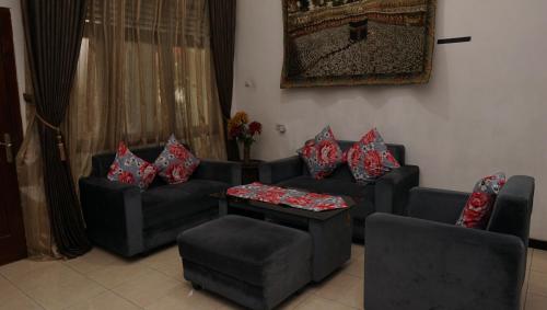 Χώρος καθιστικού στο Jazz Room Kampung Inggris Syariah