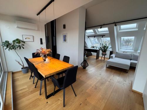 Großzügiges Dachterrassen-Appartment mit Klimaanlage und wunderbarem Ausblick über ganz Wien
