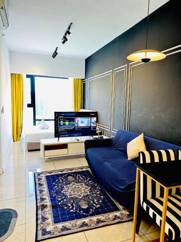 Posezení v ubytování Crystal Suites At Axon Residence