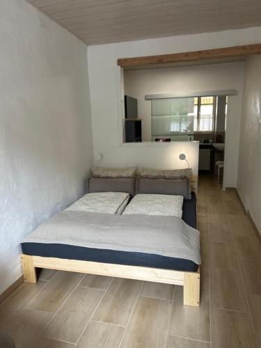 Ένα ή περισσότερα κρεβάτια σε δωμάτιο στο Schifferhaus