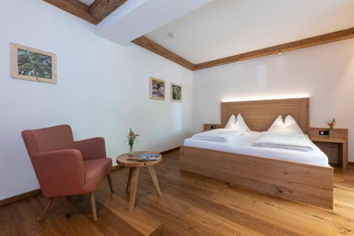 Voodi või voodid majutusasutuse Hotel Untersberg toas