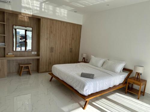 Ένα ή περισσότερα κρεβάτια σε δωμάτιο στο NEW SANUR Villa 4 Bedrooms or 6 Bedrooms