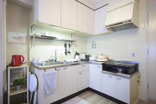 Dapur atau dapur kecil di Mezon Etowaaru