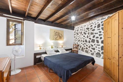 Postel nebo postele na pokoji v ubytování Finca Relax, Sea View, Oasis Vasiliko, La Asomada