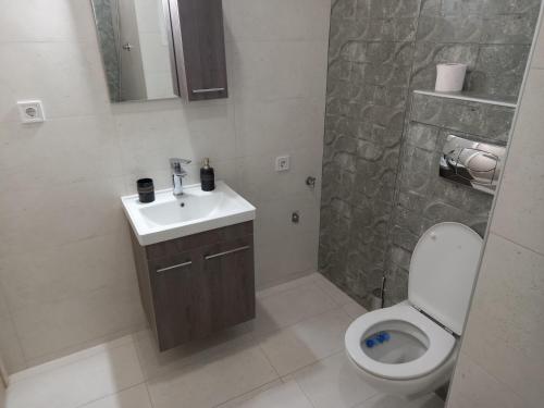 Ένα μπάνιο στο Central apartment's in Trikala 2