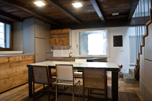 Kuchyň nebo kuchyňský kout v ubytování BnB 1504