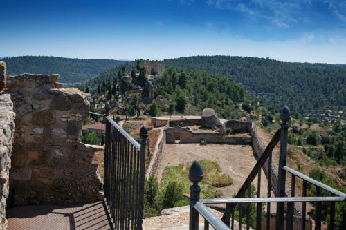 a view from the top of a mountain at Apartamento rural Ca La Rumbeta en La Fresneda in La Fresneda