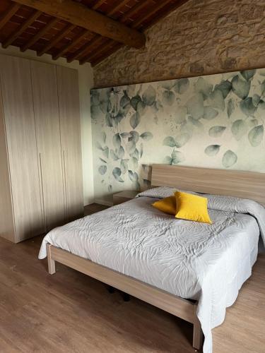 Postel nebo postele na pokoji v ubytování Casa vacanze Conca d Oro