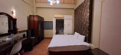 Køkken eller tekøkken på 晶想汽車旅館