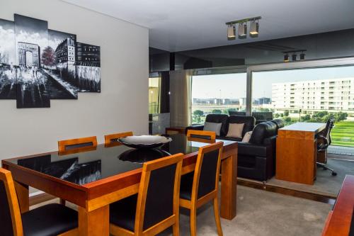 Istumisnurk majutusasutuses Liiiving in Matosinhos - High Sea Condo