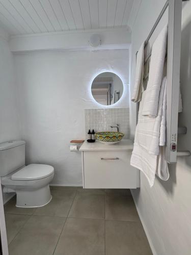 Ένα μπάνιο στο Blue Fish Cottage