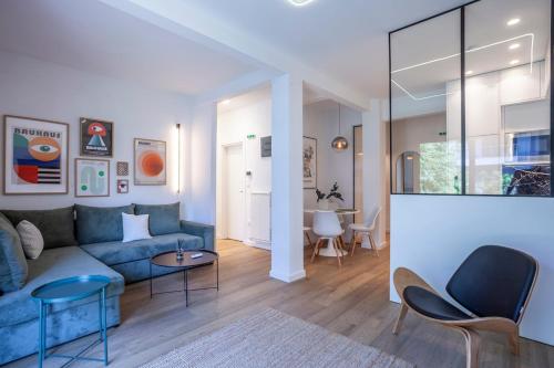 Lux Central 2bed apt up to 5P