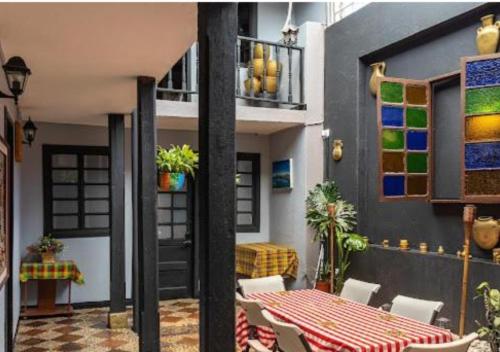 Zona de estar de Villa Candelaria Hostel