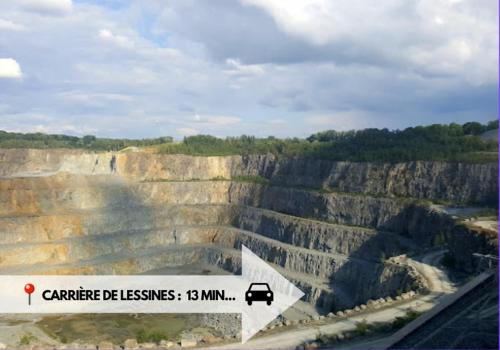 Landskap semula jadi dekat dengan vila ini
