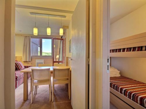 Studio cabine 4 pers, balcon, proche pistes