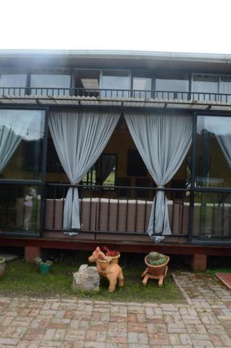 Balkón nebo terasa v ubytování Mi casa amarilla