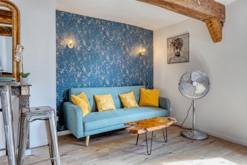 Authentique 3 nid urbain au charme envoûtant en plein coeur de Rouen