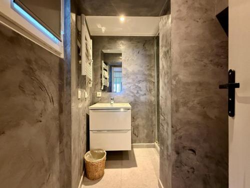 Koupelna v ubytování Chalet savorani